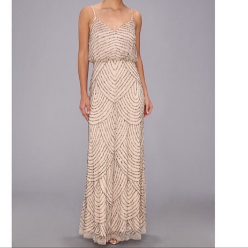 Adrianna Papell ✨ Beaded Gown